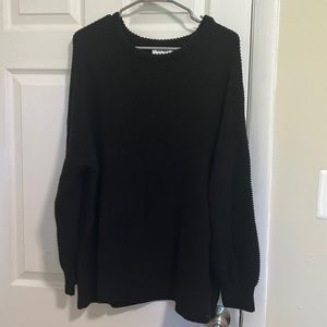 Black Knit Sweater from Old Navy